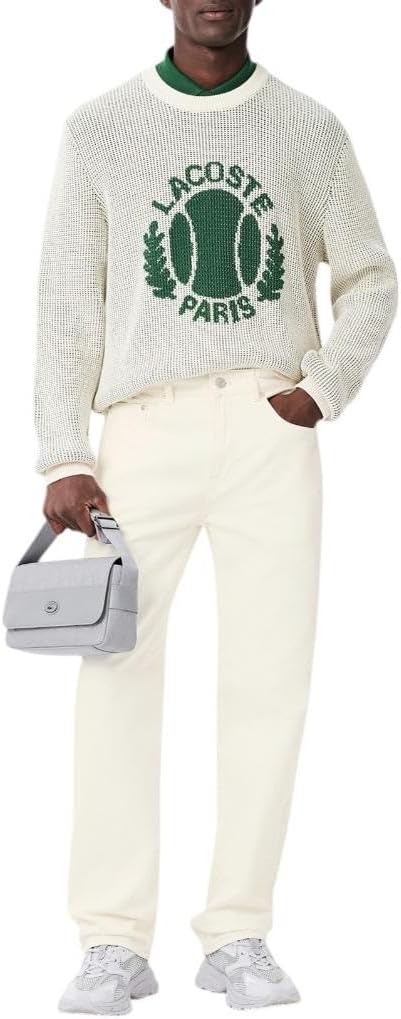 Lacoste мужские джинсы 5 карманов прямой крой indigo, Flour
Lacoste мужские джинсы 5 карманов прямой крой indigo, Flour