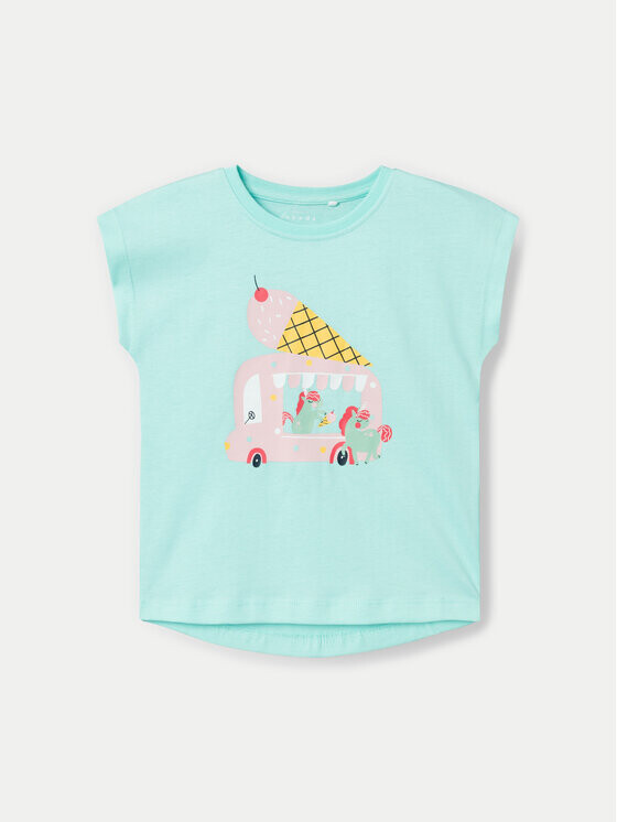 Футболка стандартного кроя Name It, синий
Футболка стандартного кроя Name It, синий