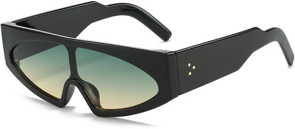 Модные солнцезащитные очки «кошачий глаз» для женщин в стиле ретро-панк, цельные, с градиентным переходом цвета, защита от УФ-излучения UV400, модные цветные солнцезащитные очки для мужчин TKKTLLT, Black Green
Модные солнцезащитные очки «кошачий глаз» для женщин в стиле ретро-панк, цельные, с градиентным переходом цвета, защита от УФ-излучения UV400, модные цветные солнцезащитные очки для мужчин TKKTLLT, Black Green