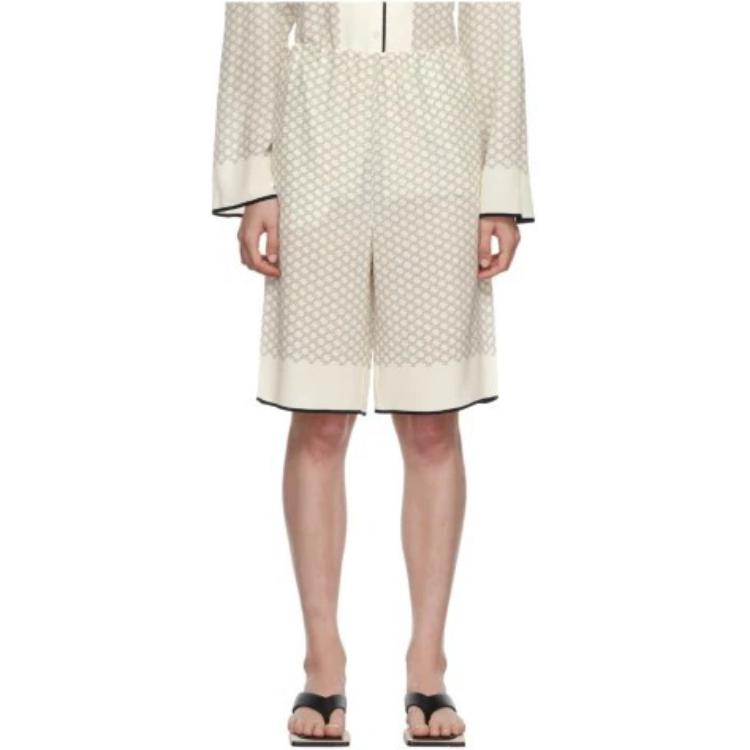Монограммные шорты до колена LOW CLASSIC, белые
Монограммные шорты до колена LOW CLASSIC, белые