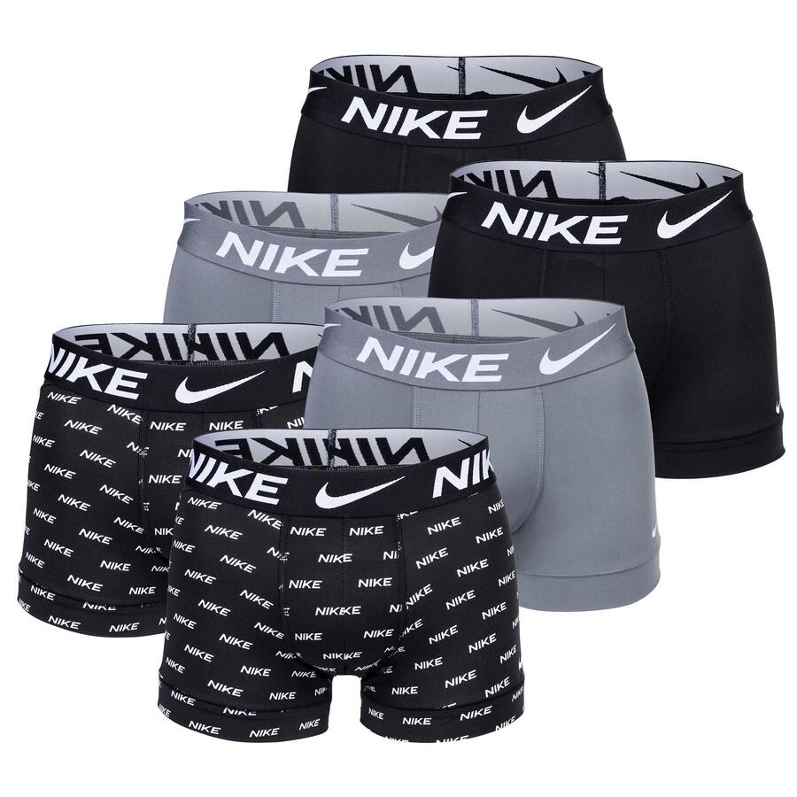 NIKE Мужские трусы-боксеры, комплект из 6 шт., эластичные, Dri-Fit Micro
NIKE Мужские трусы-боксеры, комплект из 6 шт., эластичные, Dri-Fit Micro