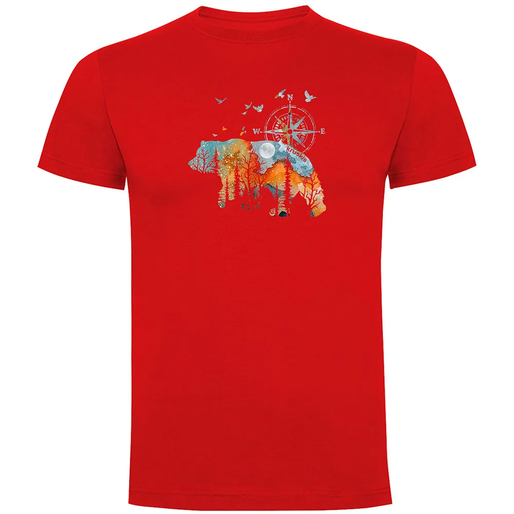 Футболка с коротким рукавом Kruskis Compass Bear, красный
Футболка с коротким рукавом Kruskis Compass Bear, красный