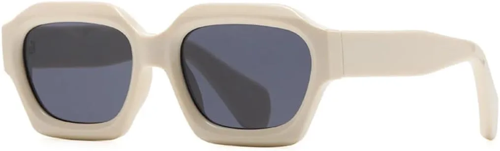 Винтажные солнцезащитные очки неправильной формы для женщин и мужчин, роскошные модные очки в стиле панк с защитой от УФ-излучения UV400 VFDHN, Beige Black
Винтажные солнцезащитные очки неправильной формы для женщин и мужчин, роскошные модные очки в стиле панк с защитой от УФ-излучения UV400 VFDHN, Beige Black