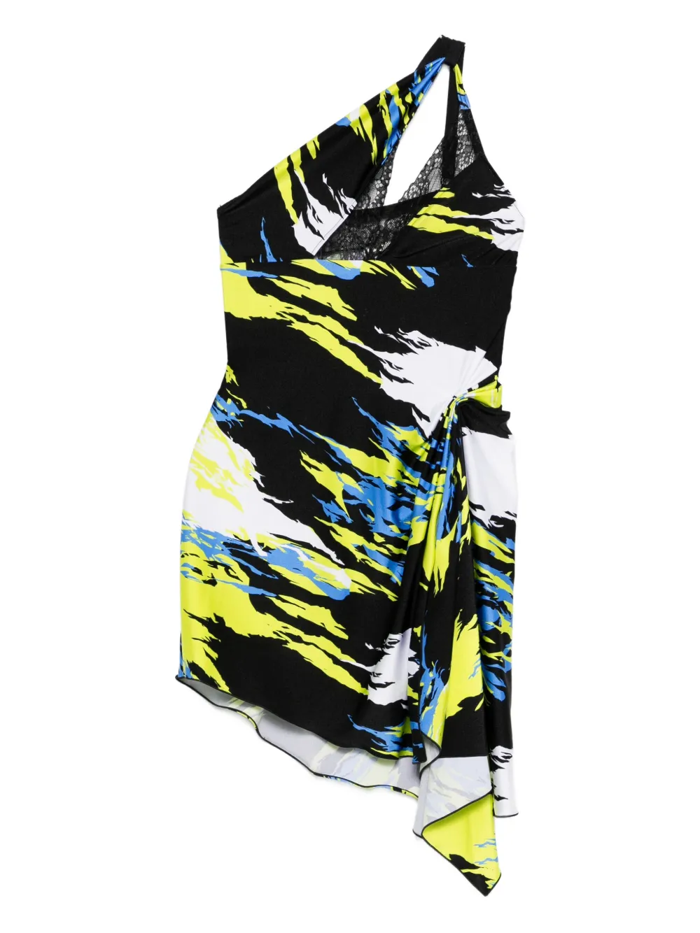 Платье мини асимметричного кроя с абстрактным принтом COPERNI, черный
Платье мини асимметричного кроя с абстрактным принтом COPERNI, черный