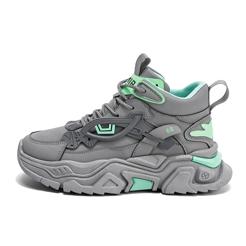 NANJIREN Антискользящие износостойкие мужские высокие кэжуал кроссовки серые, цвет Gray
NANJIREN Антискользящие износостойкие мужские высокие кэжуал кроссовки серые, цвет Gray