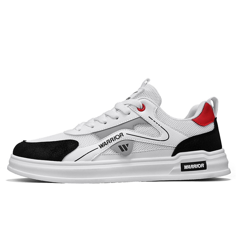 WARRIOR Нескользящие, легкие и дышащие низкие кроссовки для скейтбординга для мужчин, цвет белый, черный, серый
WARRIOR Нескользящие, легкие и дышащие низкие кроссовки для скейтбординга для мужчин, цвет белый, черный, серый