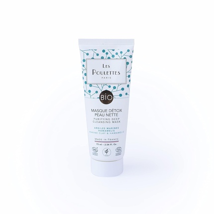Органически сертифицированная детокс-маска для чистой кожи - морская глина Les Poulettes
Органически сертифицированная детокс-маска для чистой кожи - морская глина Les Poulettes