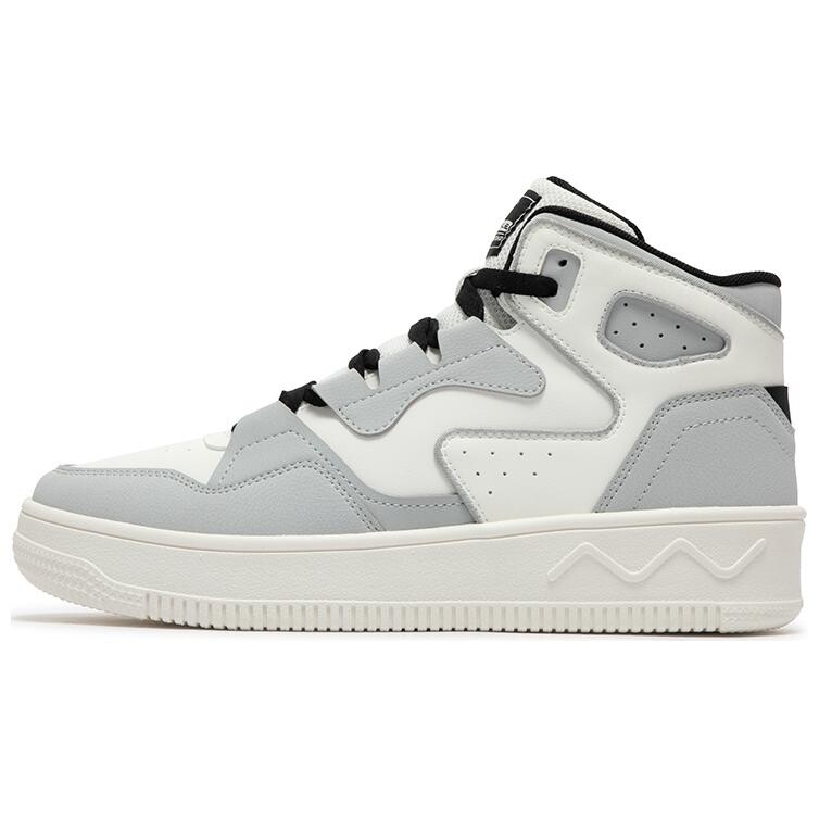 Кеды мужские, обувь для скейтбординга высокая белый серый 361°
Кеды мужские, обувь для скейтбординга высокая белый серый 361°