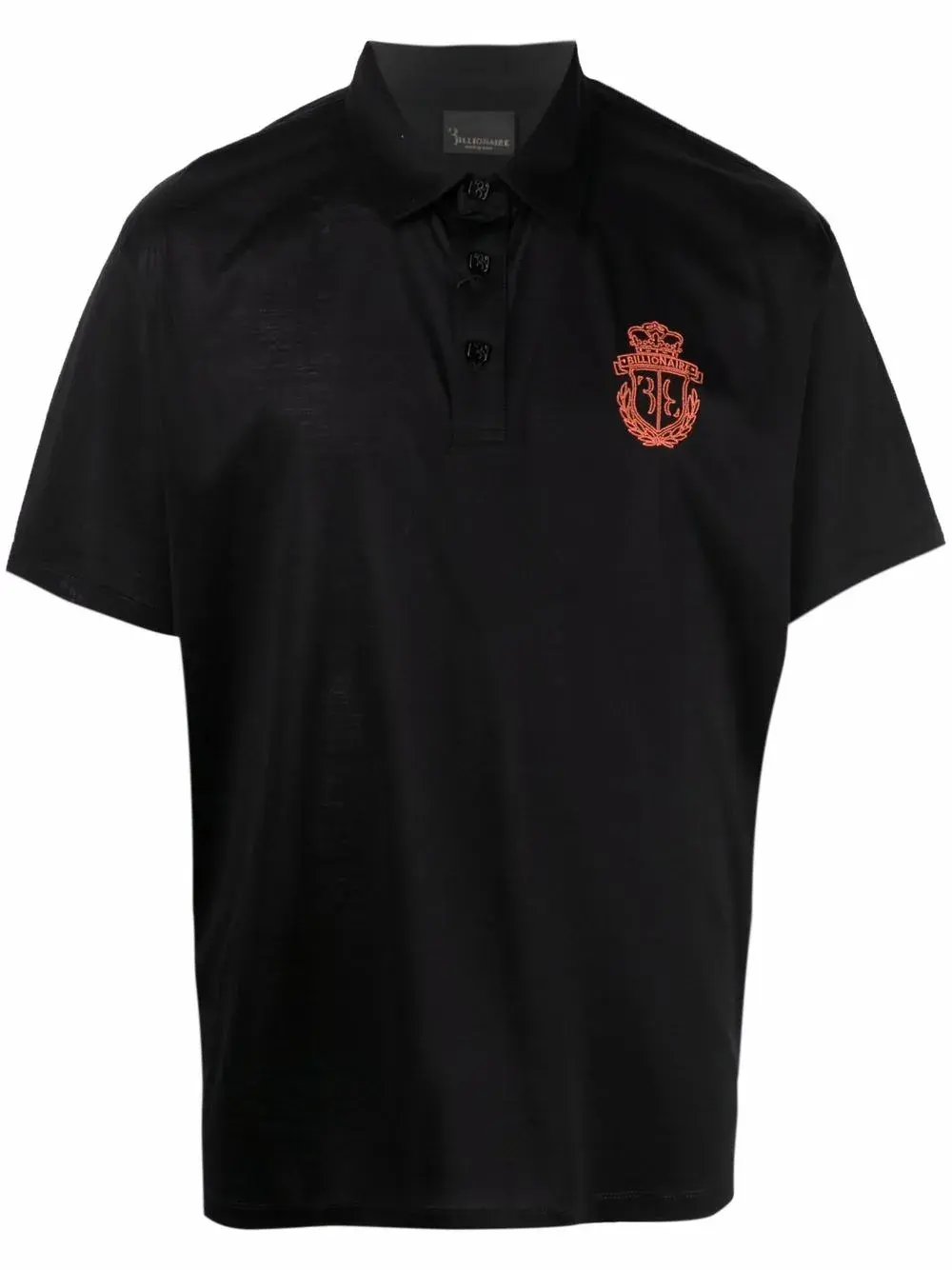 Рубашка поло с вышивкой Billionaire, черный
Рубашка поло с вышивкой Billionaire, черный