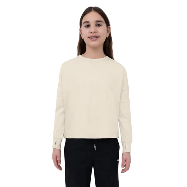 Девчачья оверсайз толстовка с длинным рукавом 7-16 лет Layer 8, цвет oatmeal
Девчачья оверсайз толстовка с длинным рукавом 7-16 лет Layer 8, цвет oatmeal