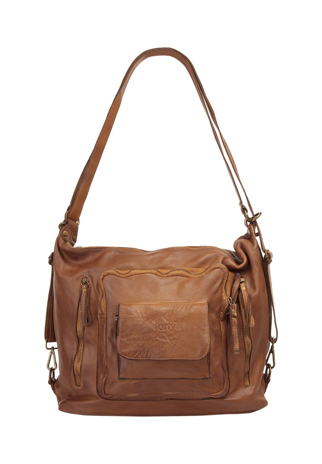 Рюкзак из натуральной кожи, производство Италия Forty, цвет Cognac 
Рюкзак из натуральной кожи, производство Италия Forty, цвет Cognac
