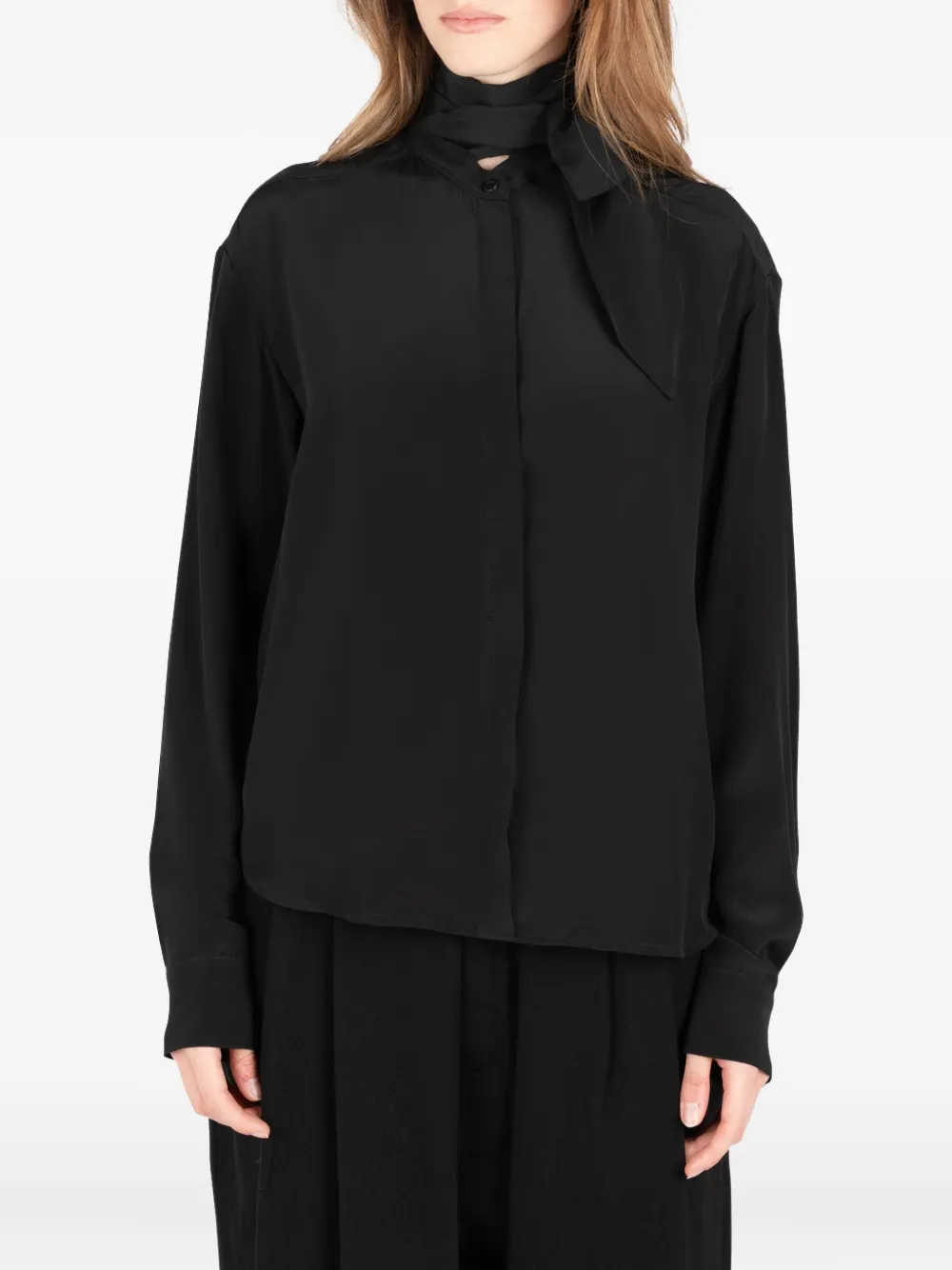 Рубашка с завязками Société Anonyme, черный
Рубашка с завязками Société Anonyme, черный