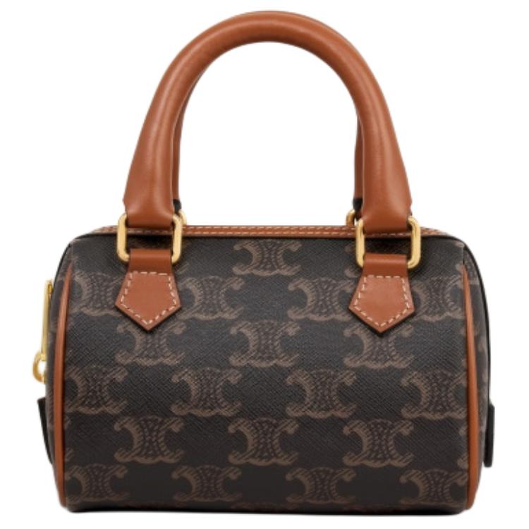 CELINE Триумф Миниатюрная женская сумка из коровьей кожи коричневого цвета
CELINE Триумф Миниатюрная женская сумка из коровьей кожи коричневого цвета