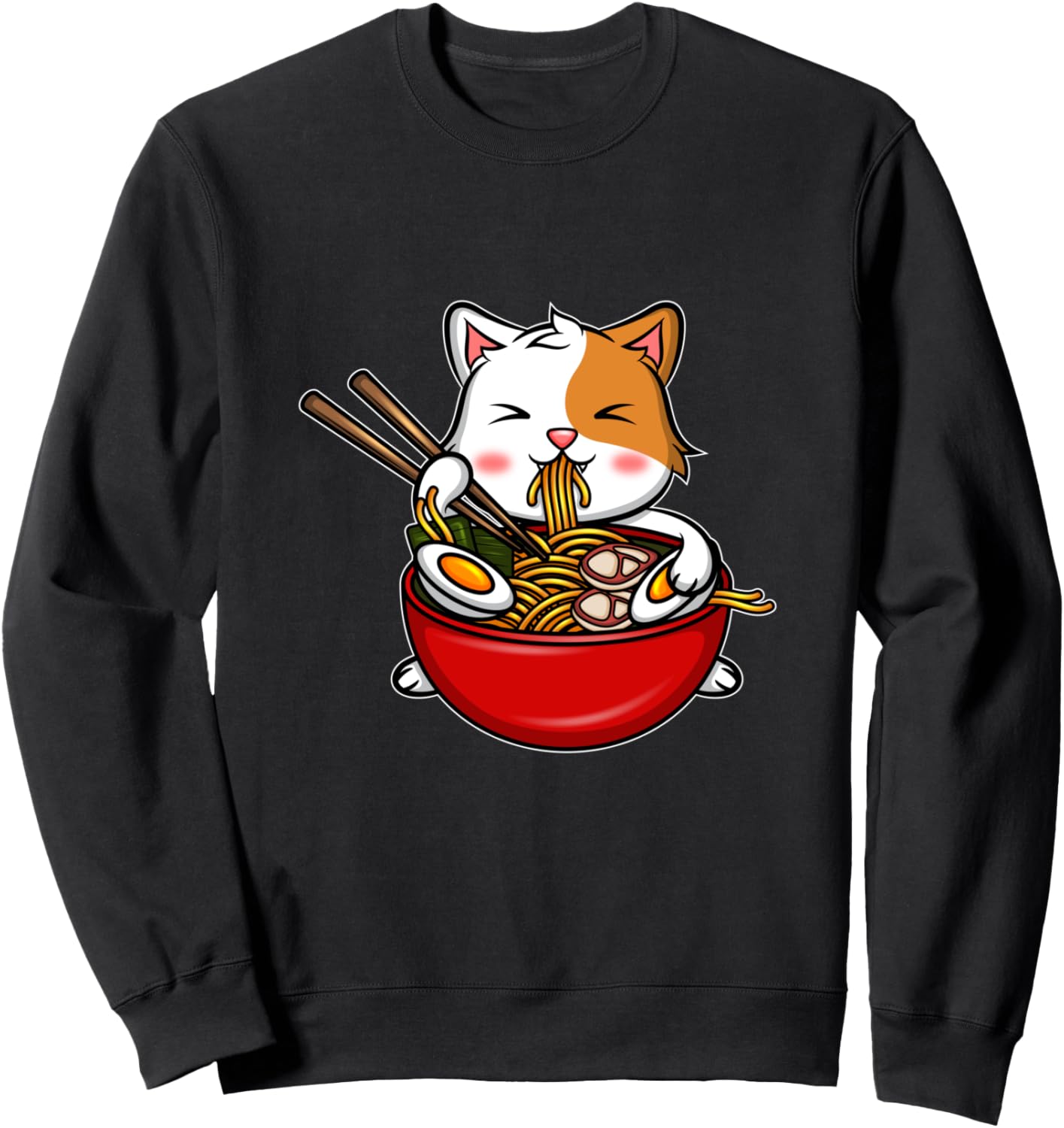 Милая толстовка с изображением кота, едящего лапшу рамен, для поклонников манги Cute Ramen Cat Love Kitten Eating Noodles, черный
Милая толстовка с изображением кота, едящего лапшу рамен, для поклонников манги Cute Ramen Cat Love Kitten Eating Noodles, черный