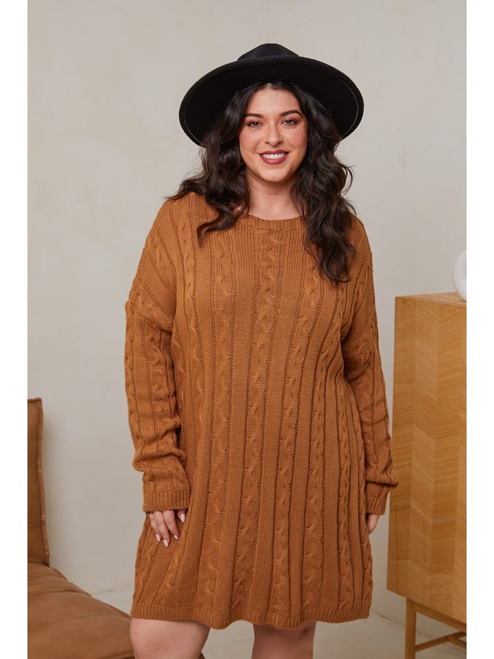 Платье до колена Curvy Lady, светло-коричневый
Платье до колена Curvy Lady, светло-коричневый