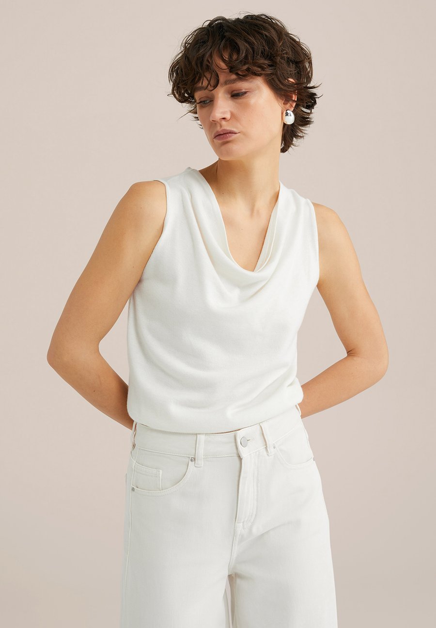 Джемпер WE Fashion WE STUDIO, White
Джемпер WE Fashion WE STUDIO, White