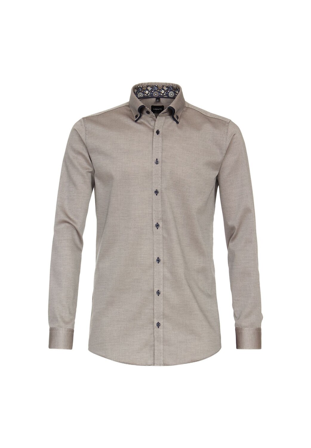 Мужская деловая рубашка однотонного кроя Venti, желтый
Мужская деловая рубашка однотонного кроя Venti, желтый