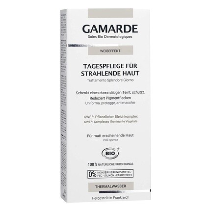 Bio-Kosmetik Дневной уход с белым эффектом для сияющей кожи 40мл, Gamarde
Bio-Kosmetik Дневной уход с белым эффектом для сияющей кожи 40мл, Gamarde