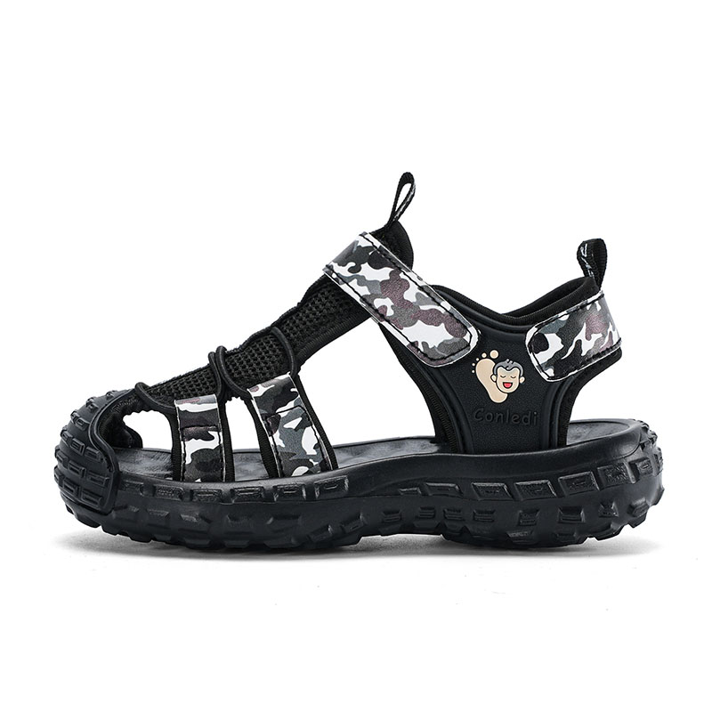 Детские сандалии с низким верхом, нескользящие, износостойкие, дышащие RHOBESAM, черный/белый
Детские сандалии с низким верхом, нескользящие, износостойкие, дышащие RHOBESAM, черный/белый