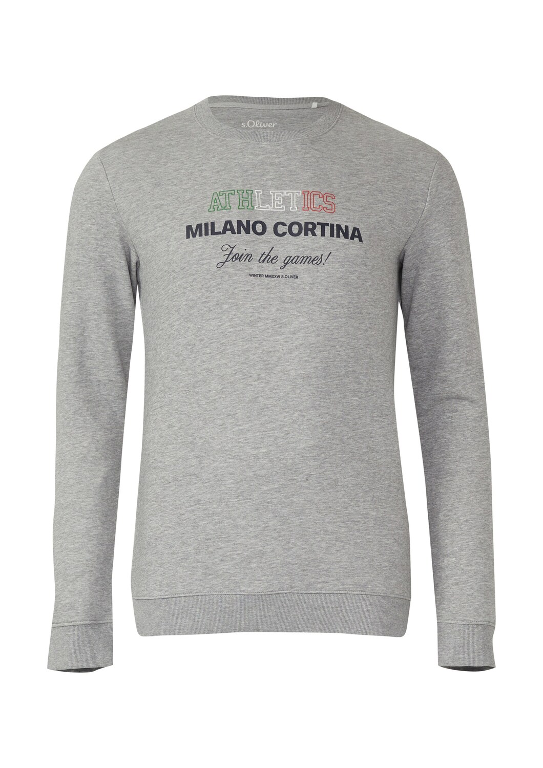 s.Oliver Лонгслив в сером цвете
s.Oliver Лонгслив в сером цвете