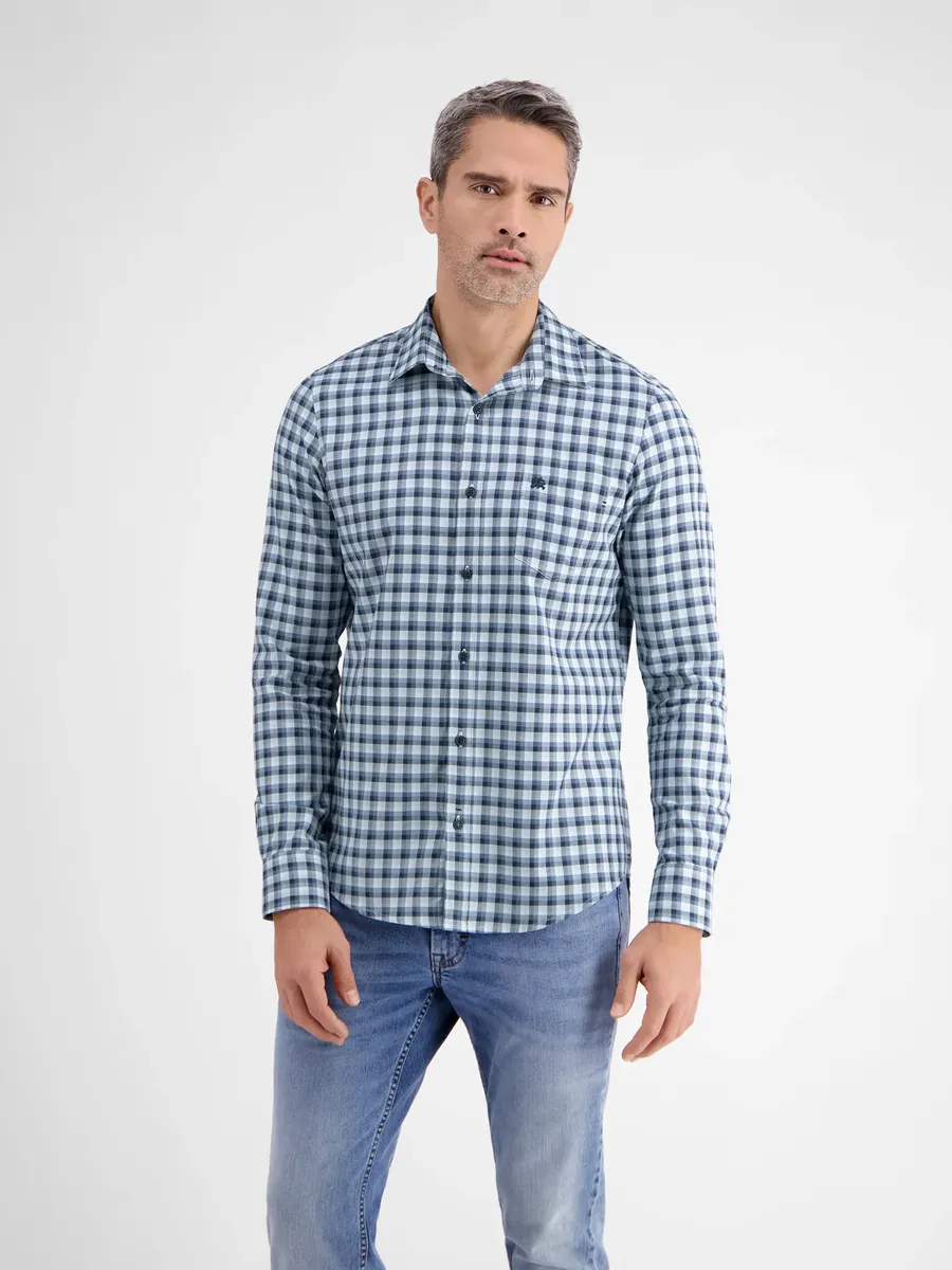 Рубашка в клетку LERROS "Рубашка в клетку LERROS с длинными рукавами для мужчин", синий
Рубашка в клетку LERROS "Рубашка в клетку LERROS с длинными рукавами для мужчин", синий
