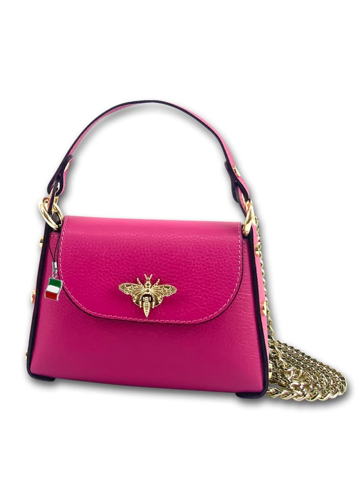 Кожаная сумка через плечо Florence, розовая, фуксия, примерно 19 см Florence
Кожаная сумка через плечо Florence, розовая, фуксия, примерно 19 см Florence