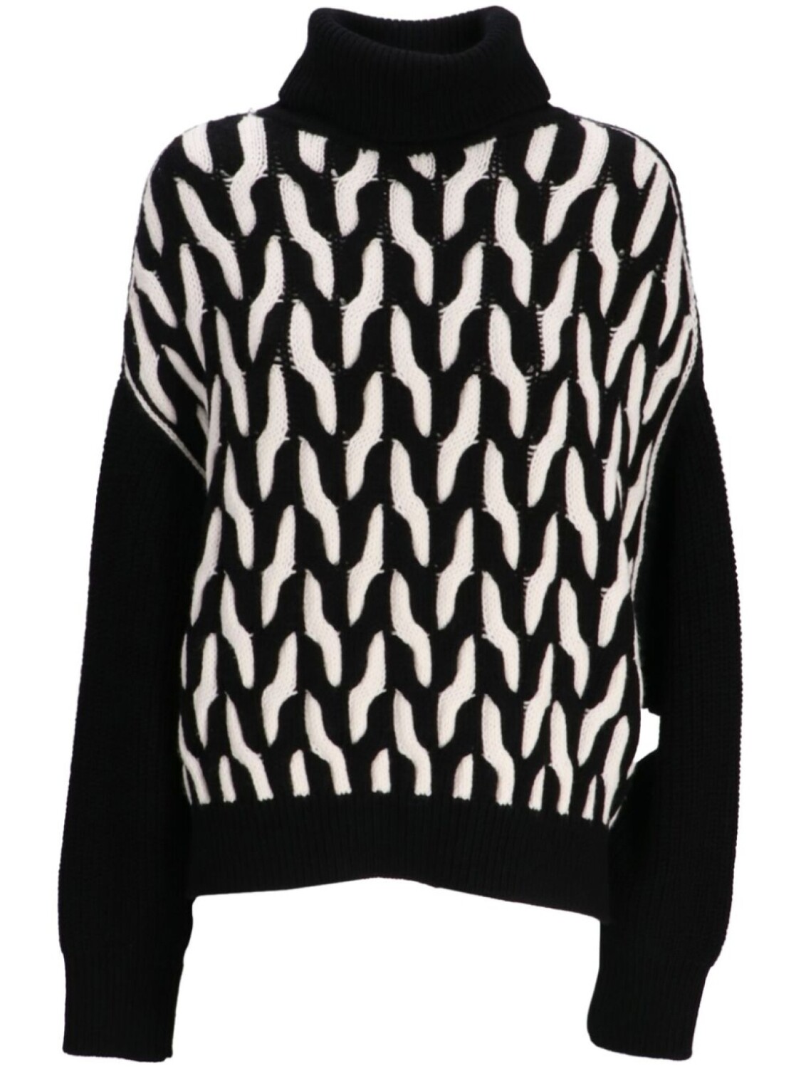 Шерстяной свитер с косами BOSS, черный
Шерстяной свитер с косами BOSS, черный