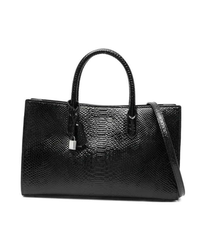 Черная кожаная сумка-шоппер Michael Kors, черный
Черная кожаная сумка-шоппер Michael Kors, черный