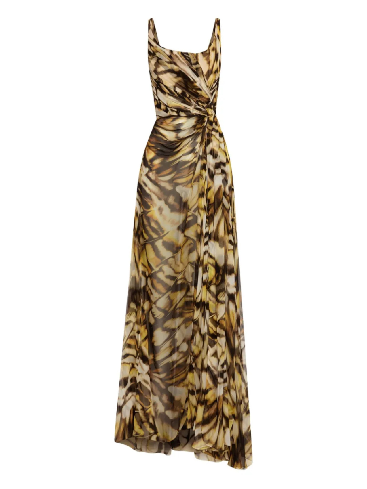 Oscar de la Renta шелковое платье с принтом, золотой
Oscar de la Renta шелковое платье с принтом, золотой
