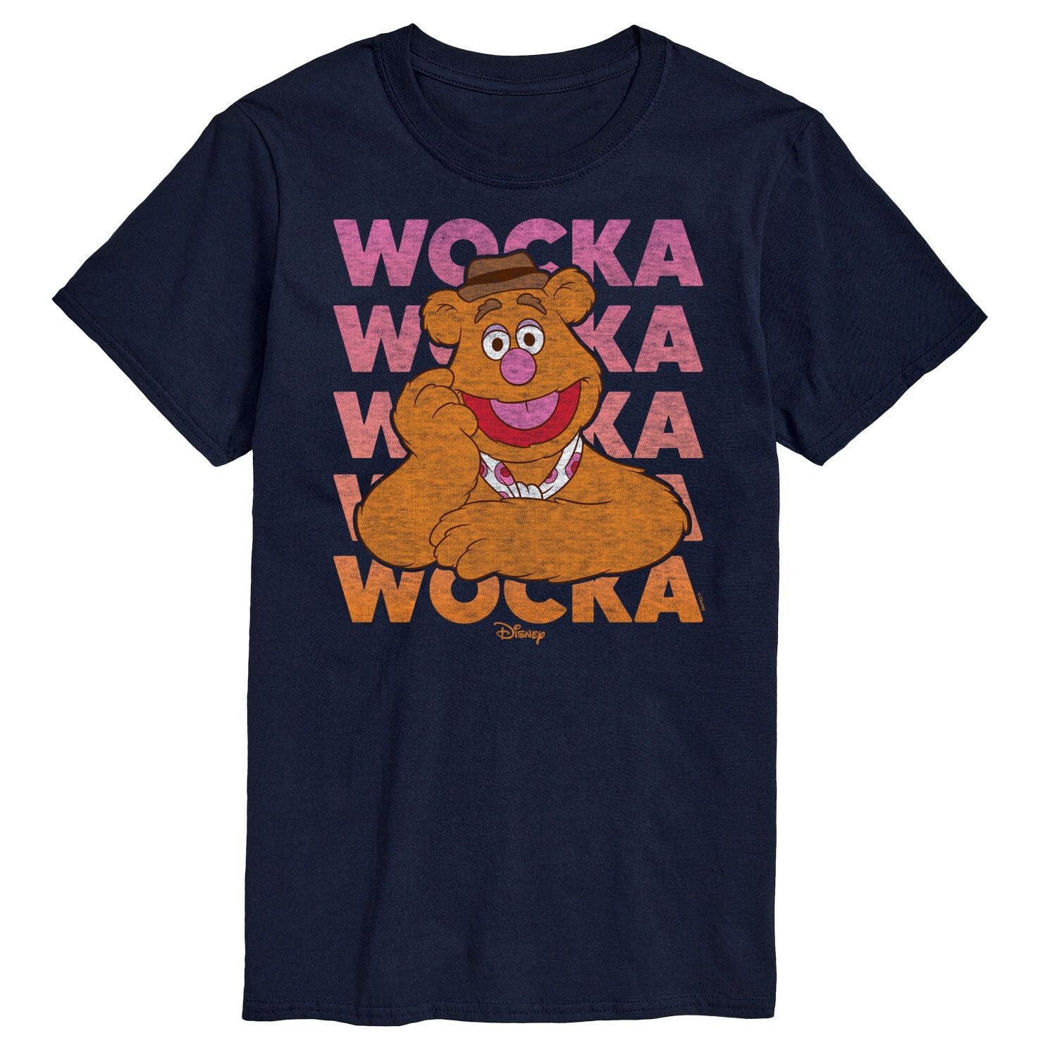 Мужская футболка Disney's The Muppets Wocka Wocka, Синяя Licensed Character, синий
Мужская футболка Disney's The Muppets Wocka Wocka, Синяя Licensed Character, синий