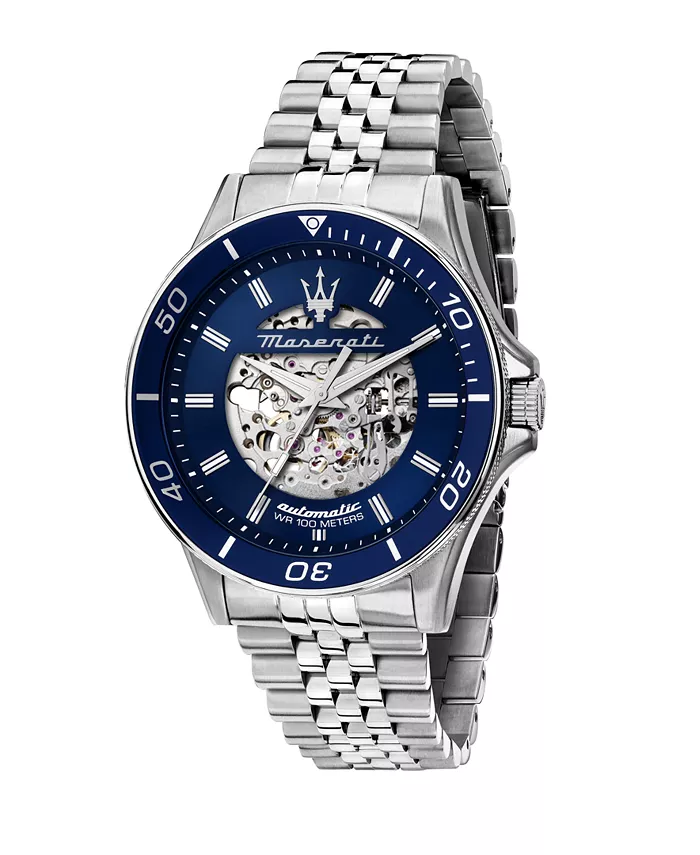 Мужские автоматические часы из нержавеющей стали, 44 мм Maserati
Мужские автоматические часы из нержавеющей стали, 44 мм Maserati