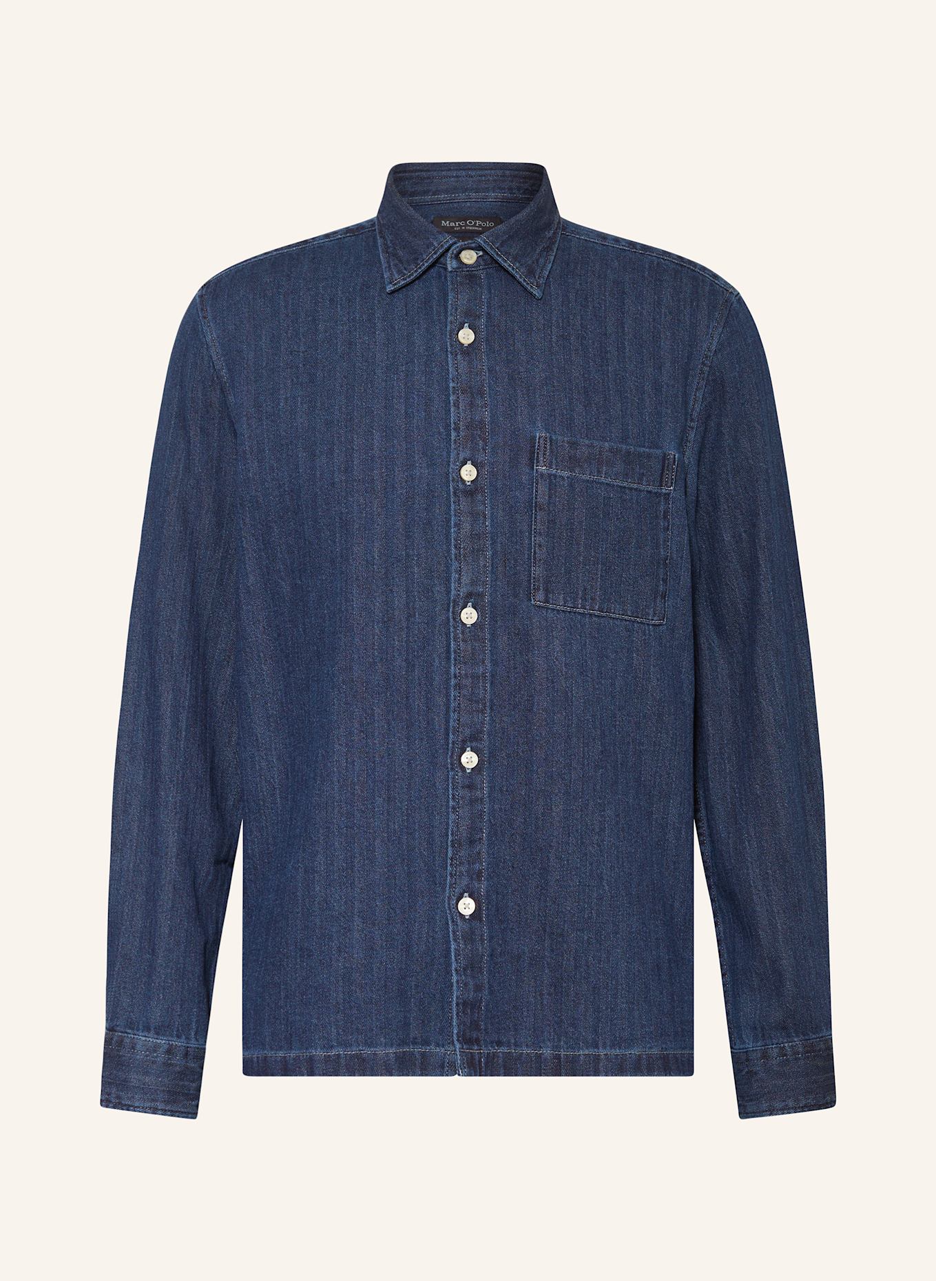 Джинсовая рубашка, стандартный крой Marc O'Polo, синий
Джинсовая рубашка, стандартный крой Marc O'Polo, синий