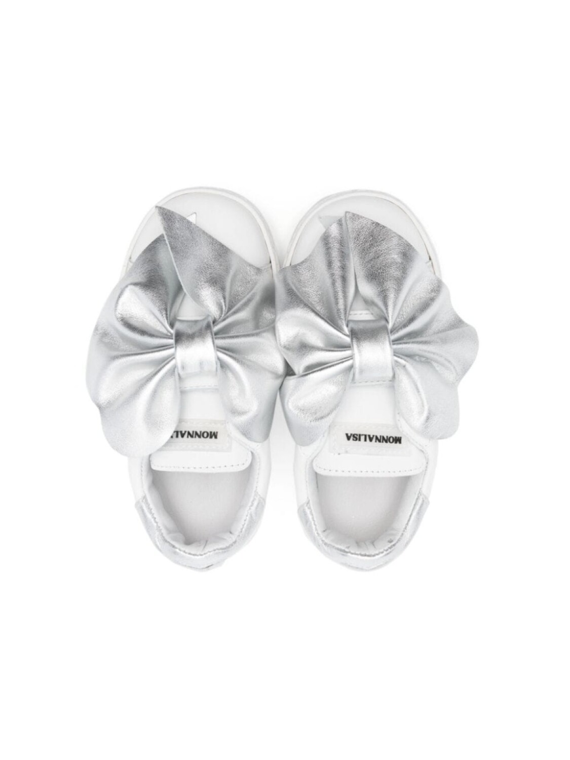 Кроссовки Monnalisa с бантом, белый/серый
Кроссовки Monnalisa с бантом, белый/серый