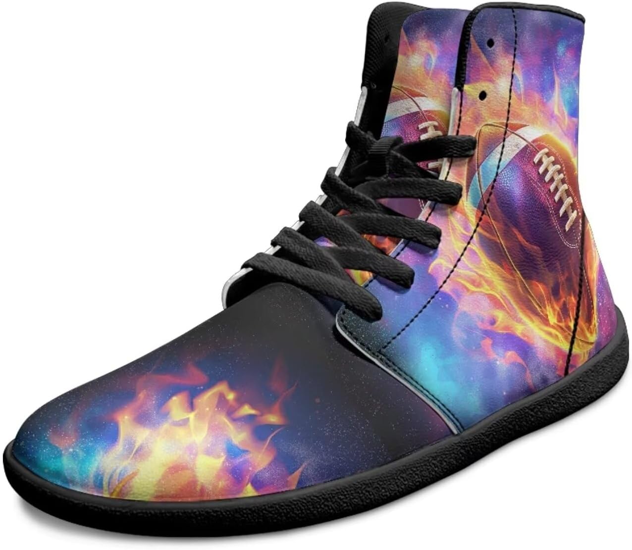 Мужские кроссовки с широким носком, высокие, на шнуровке, обувь для бега и походов с эффектом босоногости, без подъема, дышащие Xixirimido, Flame Rugby
Мужские кроссовки с широким носком, высокие, на шнуровке, обувь для бега и походов с эффектом босоногости, без подъема, дышащие Xixirimido, Flame Rugby