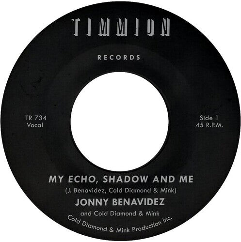 Сингл 7" Benavidez, Jonny: My Echo Shadow And Me / Playing The Fool
Сингл 7" Benavidez, Jonny: My Echo Shadow And Me / Playing The Fool