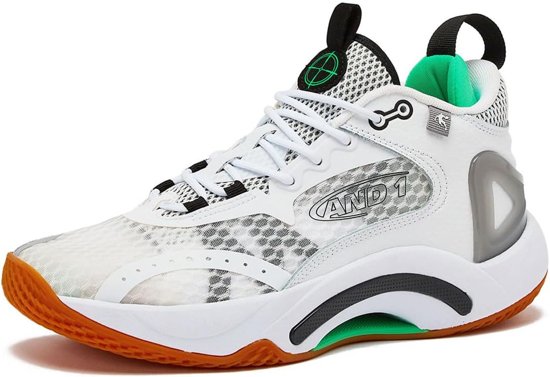 Баскетбольные кроссовки AND1 для женщин и мужчин, высокие баскетбольные кроссовки для мужчин - женские баскетбольные кроссовки размером с 6 по 16, белый/зеленый/светло-зеленый
Баскетбольные кроссовки AND1 для женщин и мужчин, высокие баскетбольные кроссовки для мужчин - женские баскетбольные кроссовки размером с 6 по 16, белый/зеленый/светло-зеленый