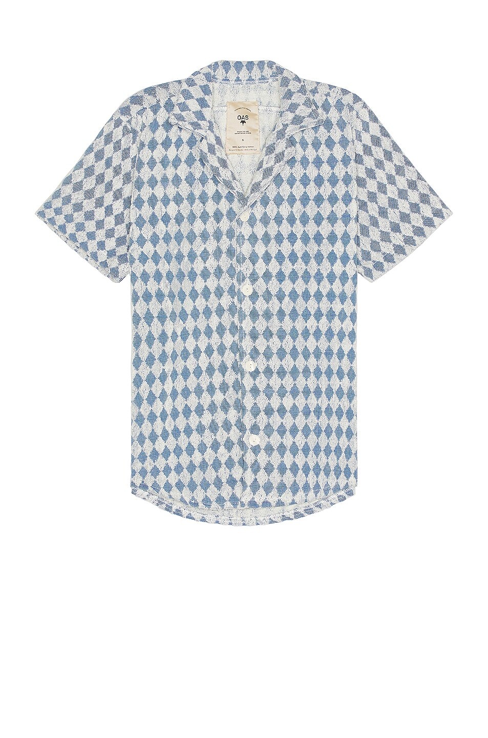 Рубашка Oas Navy Diamond Cuba Terry, синий
Рубашка Oas Navy Diamond Cuba Terry, синий