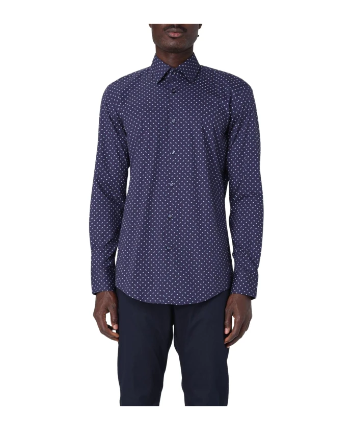 Приталенная рубашка с принтом Hugo, синий
Приталенная рубашка с принтом Hugo, синий