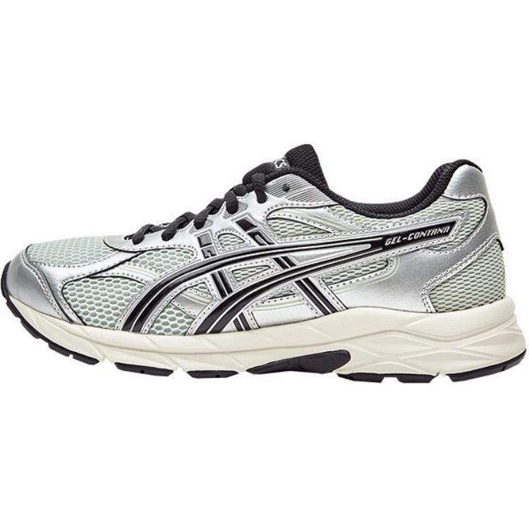 Кроссовки для бега RUNNING KIDSGEL CONTANA GS с дышащей поддержкой отскока и низким верхом для детей ASICS, серебряный 
Кроссовки для бега RUNNING KIDSGEL CONTANA GS с дышащей поддержкой отскока и низким верхом для детей ASICS, серебряный