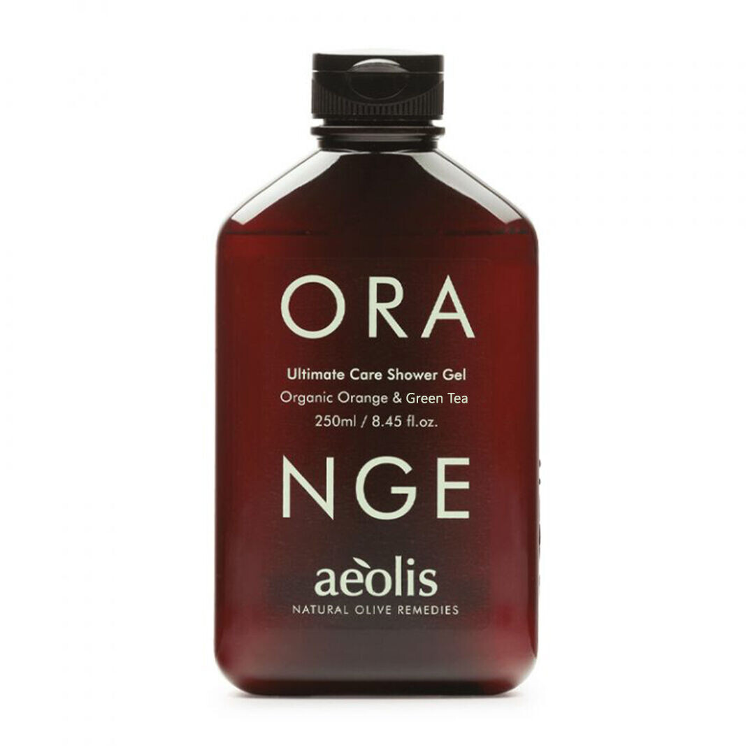 Гель для душа с органическим оливковым маслом Aeolis Orange & Green Tea, 250 мл 
Гель для душа с органическим оливковым маслом Aeolis Orange & Green Tea, 250 мл