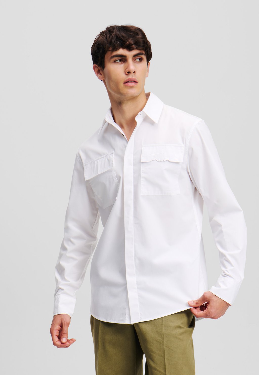 Рубашка KARL LAGERFELD, белый
Рубашка KARL LAGERFELD, белый