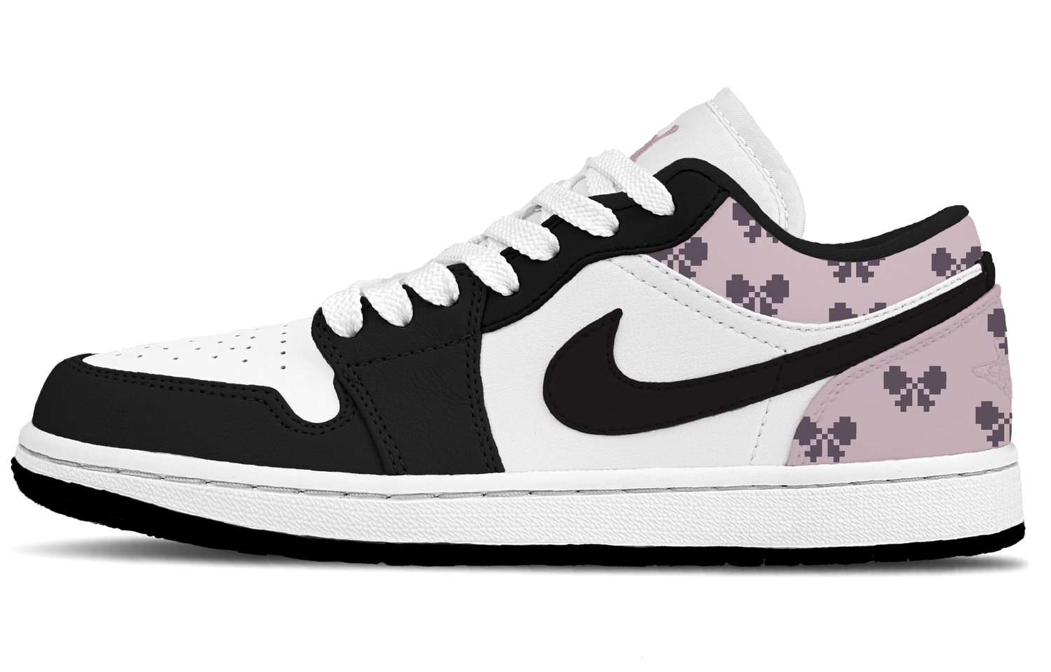 Jordan Кроссовки Air 1 Pixel Butterfly, износостойкие, низкие, винтажные, баскетбольные, унисекс, черный с розовым
Jordan Кроссовки Air 1 Pixel Butterfly, износостойкие, низкие, винтажные, баскетбольные, унисекс, черный с розовым