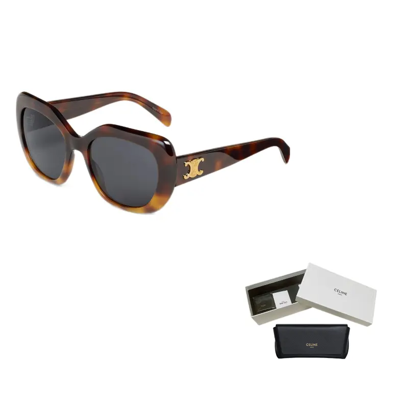 Триумф 06 солнцезащитные очки из ацетата CELINE, коричневый
Триумф 06 солнцезащитные очки из ацетата CELINE, коричневый
