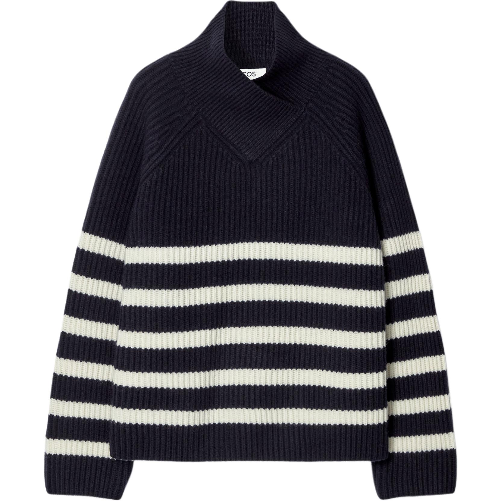 Свитер Women's COS, черный/белый
Свитер Women's COS, черный/белый