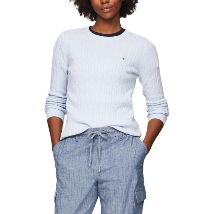 Tommy Hilfiger Кабельный свитер женский White
Tommy Hilfiger Кабельный свитер женский White