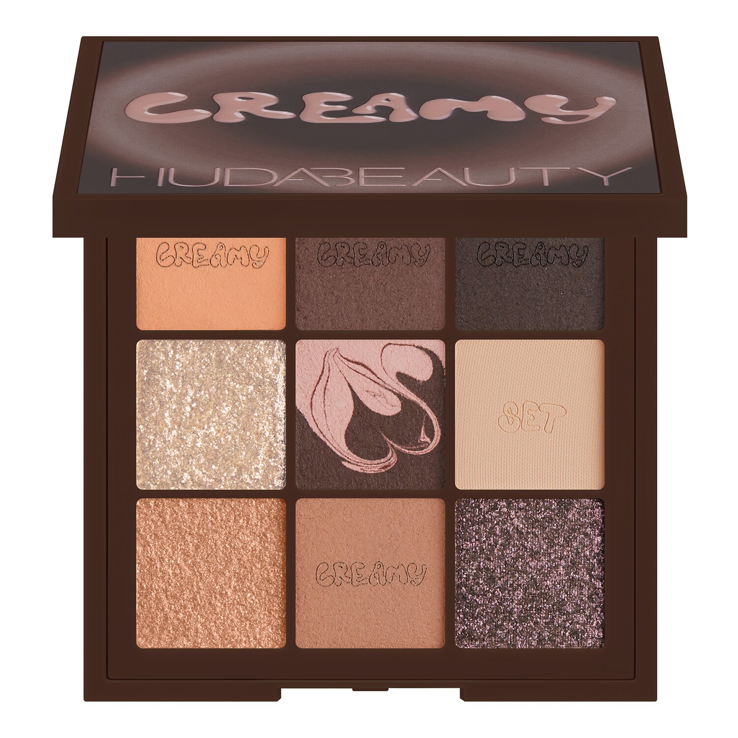 Палитра теней для век Creamy Obsessions Brown Huda Beauty
Палитра теней для век Creamy Obsessions Brown Huda Beauty