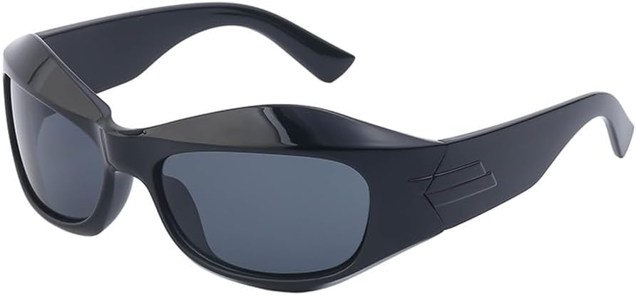 Солнцезащитные очки в стиле киберпанк для женщин и мужчин, спортивные солнцезащитные очки для женщин, очки в стиле стимпанк, серебристые, защита от УФ-излучения UV400 HYYZZC, C1 Gloss Black
Солнцезащитные очки в стиле киберпанк для женщин и мужчин, спортивные солнцезащитные очки для женщин, очки в стиле стимпанк, серебристые, защита от УФ-излучения UV400 HYYZZC, C1 Gloss Black