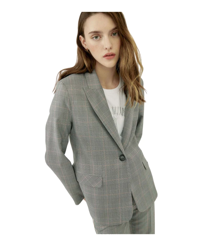 Клетчатый пиджак с клетчатым узором Silvian Heach, серый
Клетчатый пиджак с клетчатым узором Silvian Heach, серый