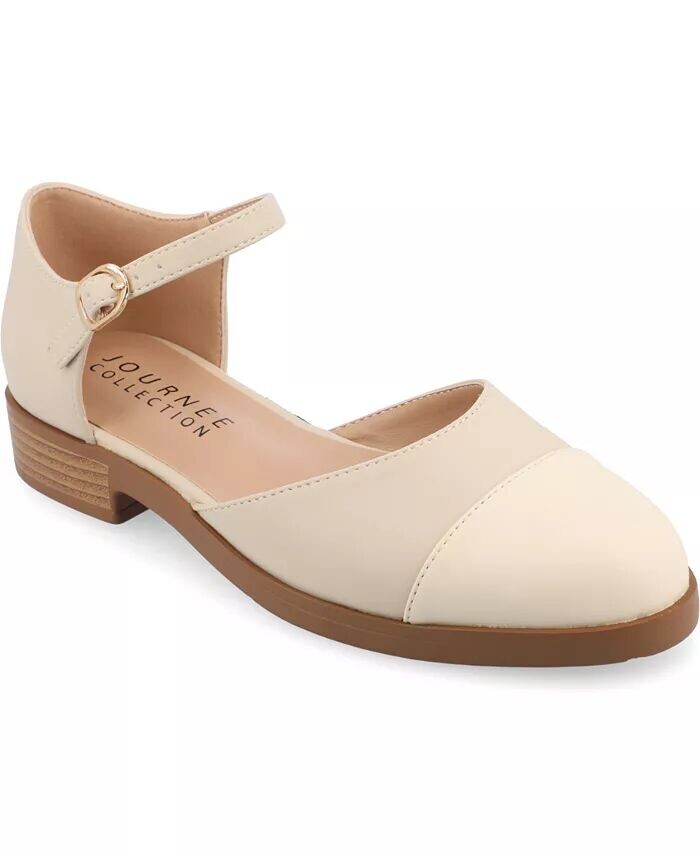 Женские туфли на плоской подошве Tesley Tru Comfort с закрытым носком Journee Collection, бежевый
Женские туфли на плоской подошве Tesley Tru Comfort с закрытым носком Journee Collection, бежевый