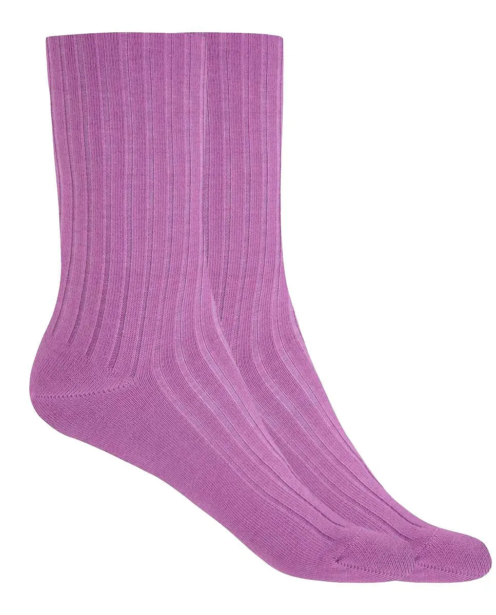 Набор из 2 пар женских носков из бамбука с резинкой, не давящей на ногу Punto Blanco, сиреневый
Набор из 2 пар женских носков из бамбука с резинкой, не давящей на ногу Punto Blanco, сиреневый